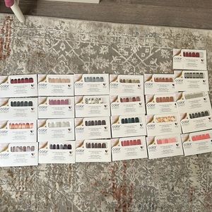 Lot of 19 brand new nail polish strips!